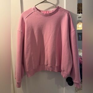 nuuds Pink Crewneck Sweatshirt